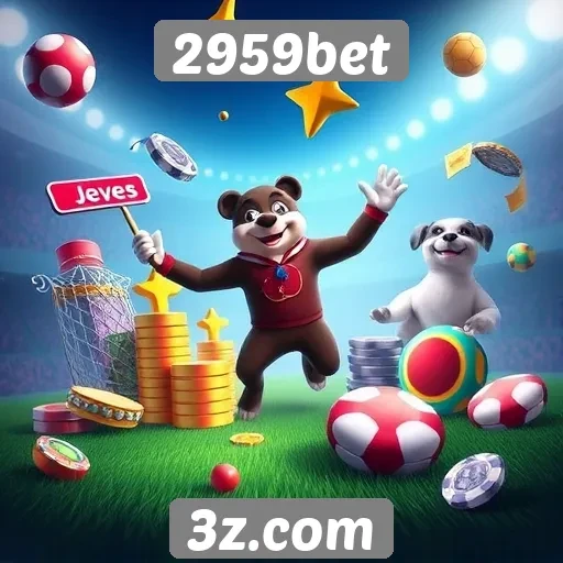 Variedade de jogos oferecidos na plataforma 2959bet